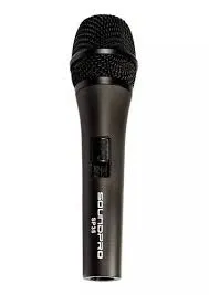 Microfone Com Fio SoundPro SP35 Com Cabo