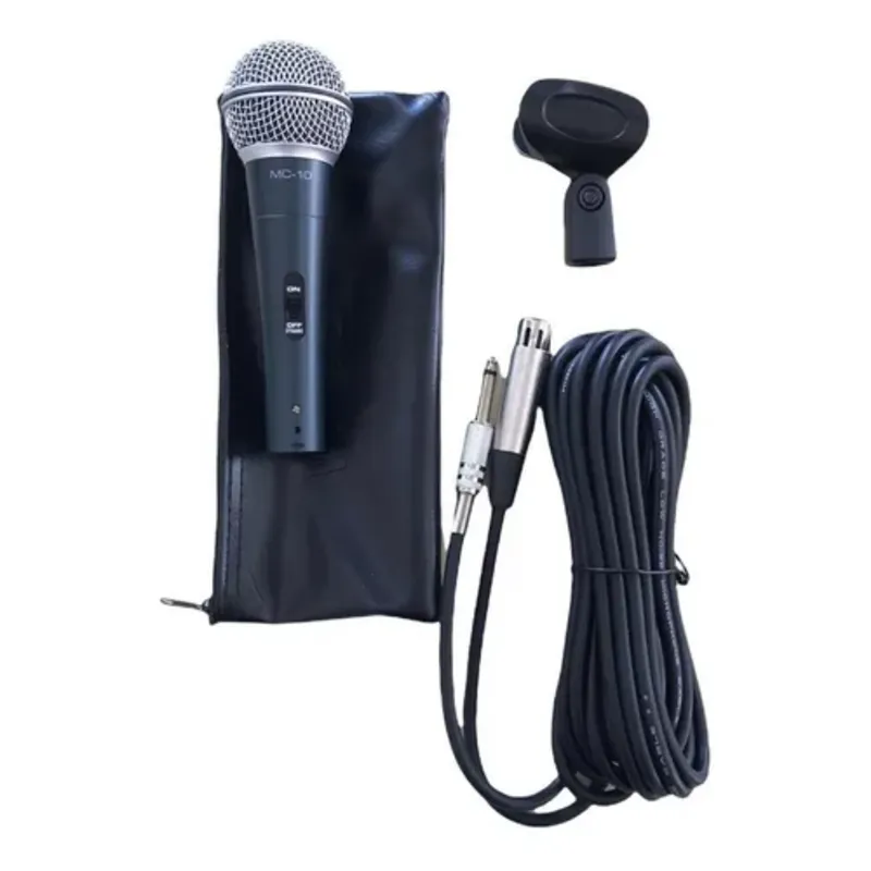 [23886] Microfone Com Fio Vokal MC10