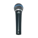 Microfone Com Fio Waldman BT-5800 Sem Cabo