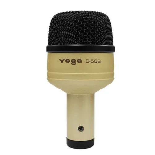 Microfone Com Fio Yoga D568 Para Percussão