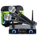 Microfone Sem Fio Karsect KRD200DR Duplo Mao