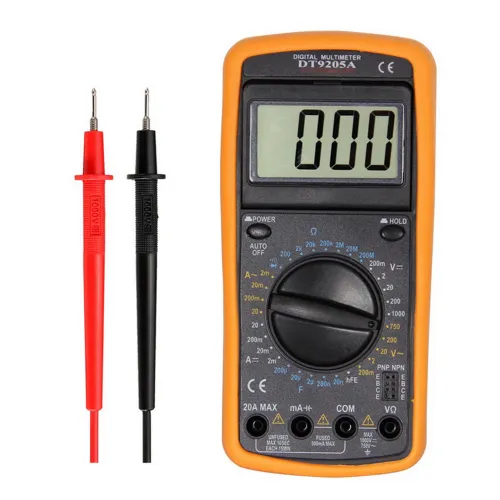 [24342] Multimetro Digital DT9205A 10 AMP 13261