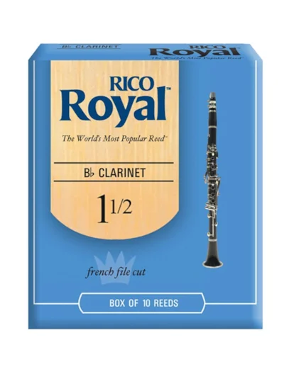 [19058] Palheta Clarinete 1.5 Rico Royal RCB1015/Rcb0115 16298