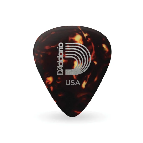 Palheta Daddario Guitarra Shell 1CSH2-25 050mm Marrom 18360