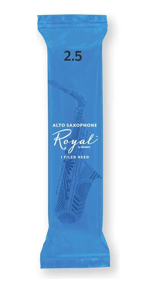Palheta Sax Alto 2.5 Rico Royal RJB1025/RJB0125 16061/31623
