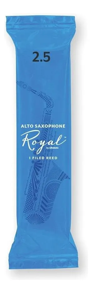 [23237] Palheta Sax Alto 2.5 Rico Royal RJB1225 27230
