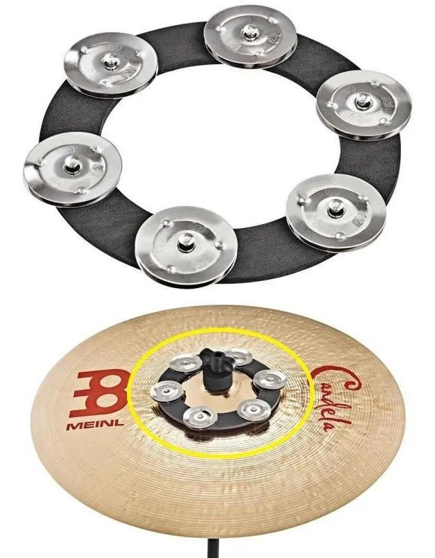 Pandeirola de Chimbal 6 Meinl Soft Ching Ring Scring