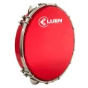 Pandeiro Luen 10 40033V/VM Formica Vermelho Pele Holografica Afinaçao Dupla
