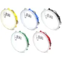 Pandeiro Luen Batuka 10 Pele Leitosa Colorido