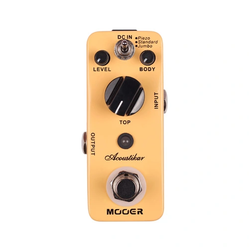 [24996] Pedal de Efeitos Mooer Acoustikar Simulador de Violao MAC1