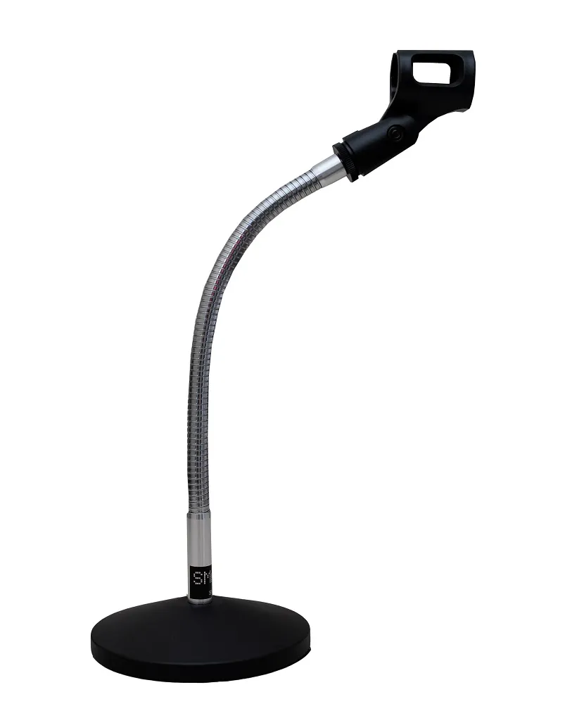 [26177] Pedestal Microfone Smart SM-038 Mesa