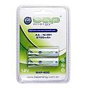 [23469] Pilha Recarregavel Bap AA BAP600 2700mah Cartela Com 2 