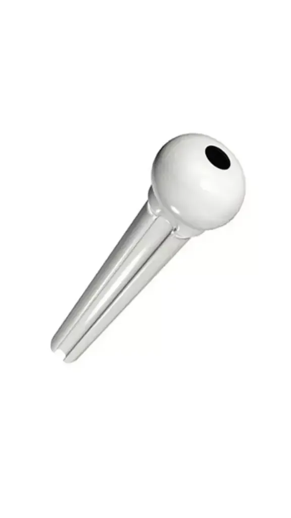 Pino Plastico Para Cordas Paganini P950 Branco Cod 2964 Cada