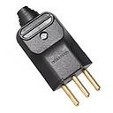 [24984] Pino Força Macho Prensa 2P+T 10A 250v 13805 Tripla