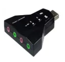 Placa de Audio USB 7.1 Canal Virtual 5621