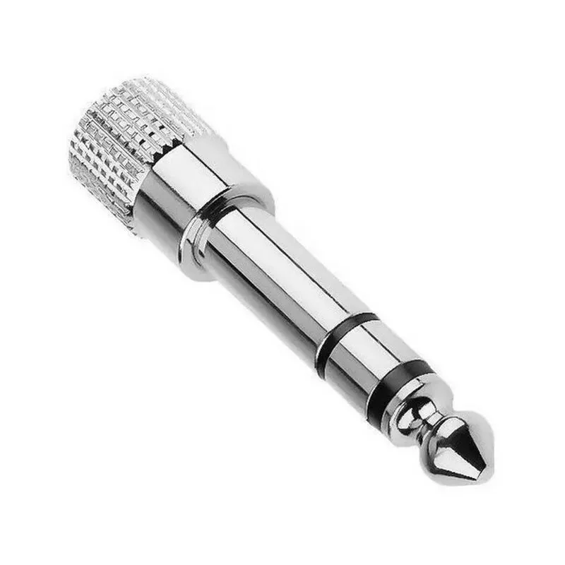 [19288] Plug Adaptador Ent 1 P2 Stereo Sai 1 P10 Stereo Metal MXT 64.1.556