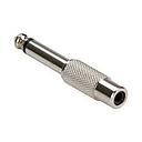 [23186] Plug Adaptador Ent 1 Rca Sai 1 P10 Mono Metal