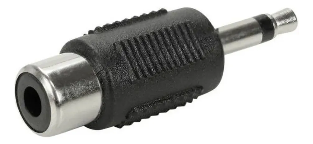 Plug Adaptador Ent 1 Rca Sai 1 P2 Mono Cod 29832