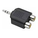 [9372] Plug Adaptador Ent 2 Rca Macho Sai 1 P2 Stereo MXT 64.1.236