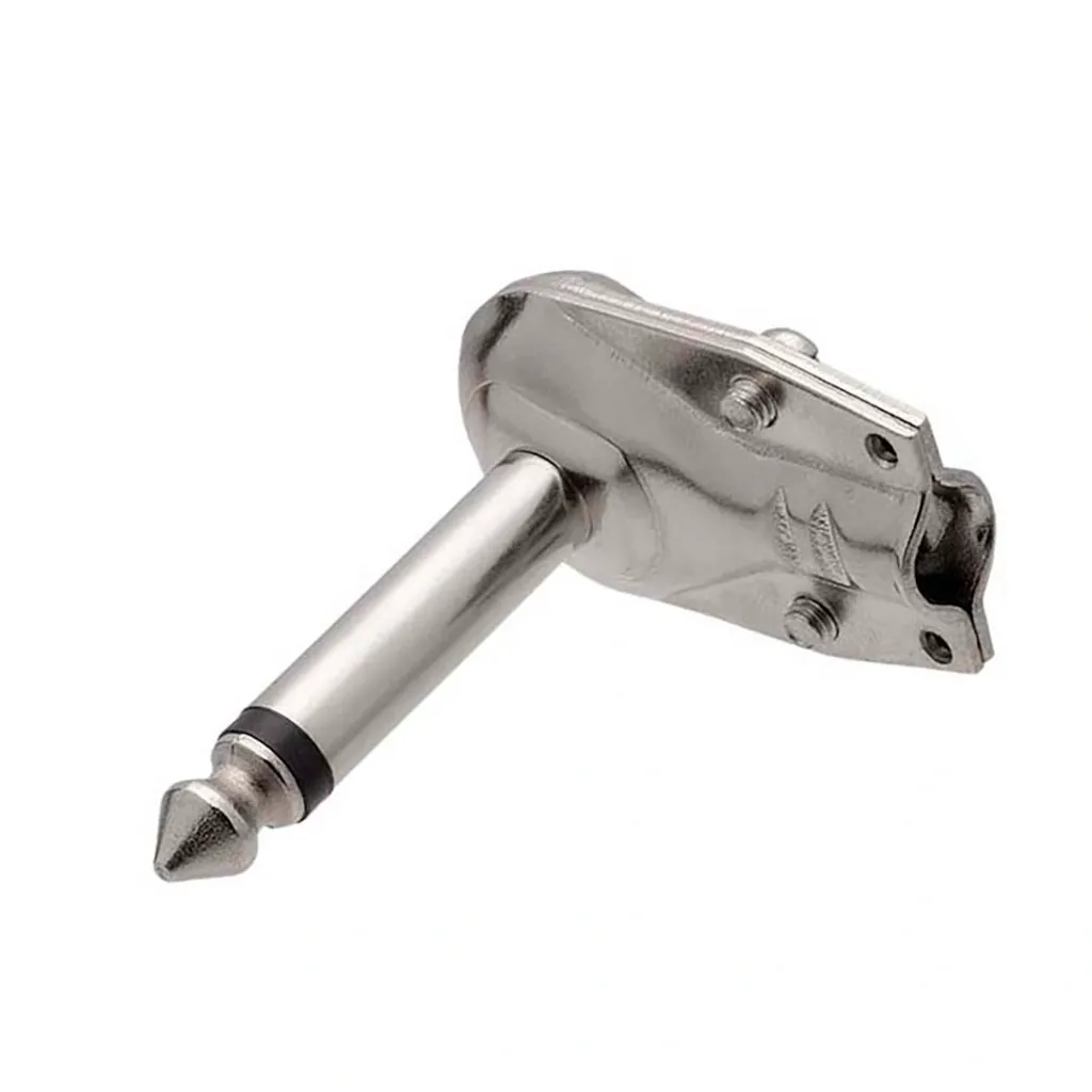 Plug P10 Metal MXT Mono 90 Graus Aluminio 64.1.368