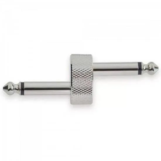 [24097] Plug P10 Metal Rockboard Mono Conector em Z Para Instrumento Musical RBO PC Z NK