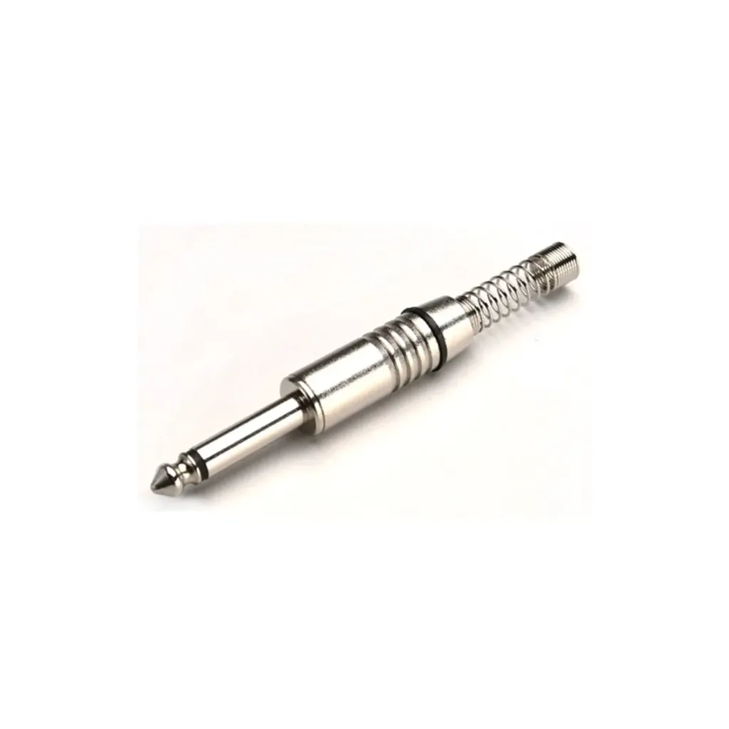 Plug P10 Metal Santo Angelo Ninja Mono Prata Com Mola 