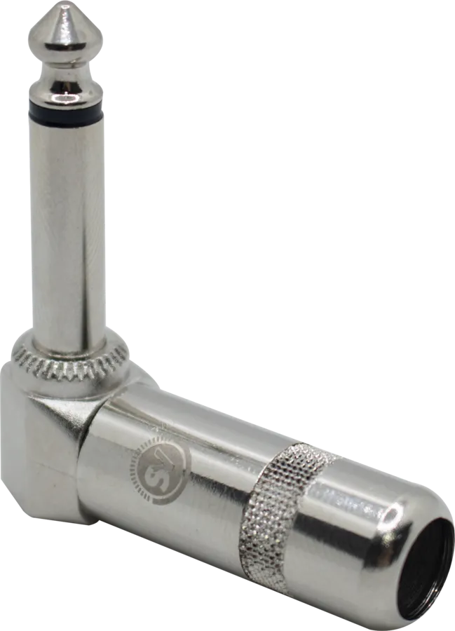 [25680] Plug P10 Metal SoundVoice Mono 90 Graus P10L-MN