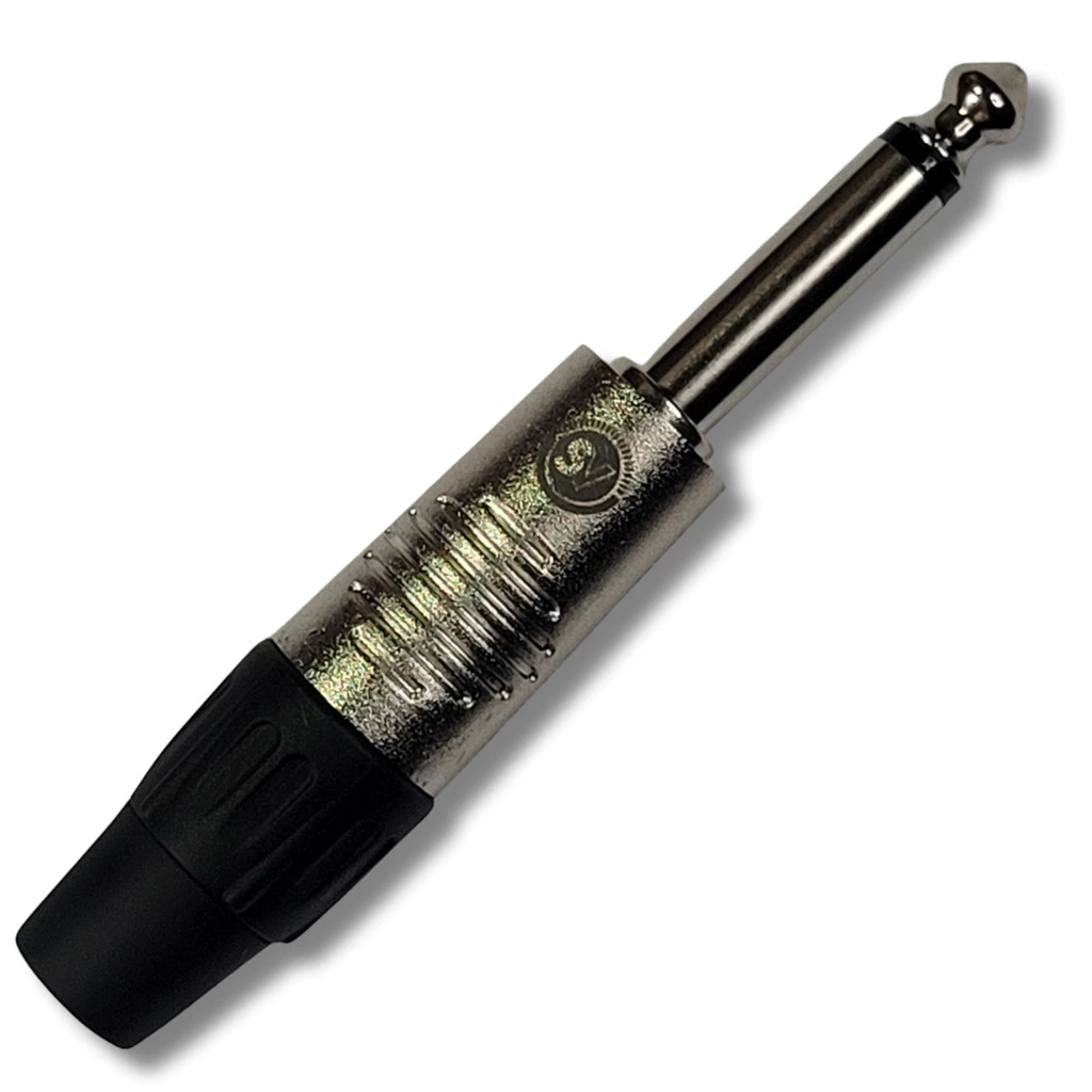 Plug P10 Metal SoundVoice Mono Prata Profissional TS P10-MN 2846