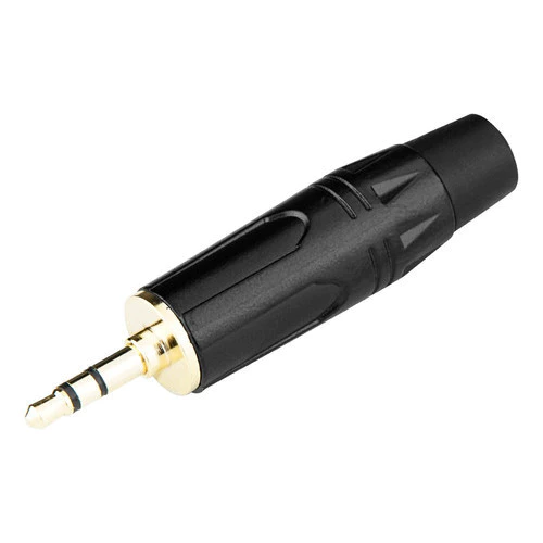 [25637] Plug P2 Plastico MXT Stereo Preto Pro Series 64.1.625
