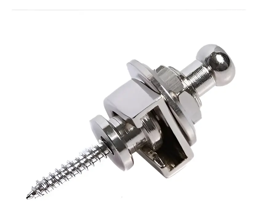 Strap Lock Cromado Para Guitarra SL100 AVS.