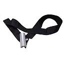 [24239] Talabarte Spanking Nylon 1 Ponta Para Lira Preto Copo Aluminio