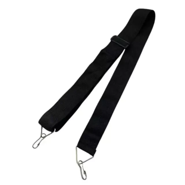 [23389] Talabarte Spanking 2 Ganchos Nylon Preto Bumbo