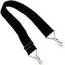 [23389] Talabarte Spanking Nylon Preto Bumbo 2 Ganchos