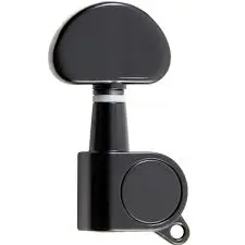 Tarraxa Violao Strinberg AM02BK Aço Preta Individual 