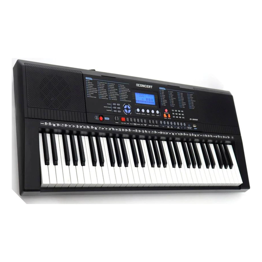 [24839] Teclado Eletronico Concert C300 61 Teclas