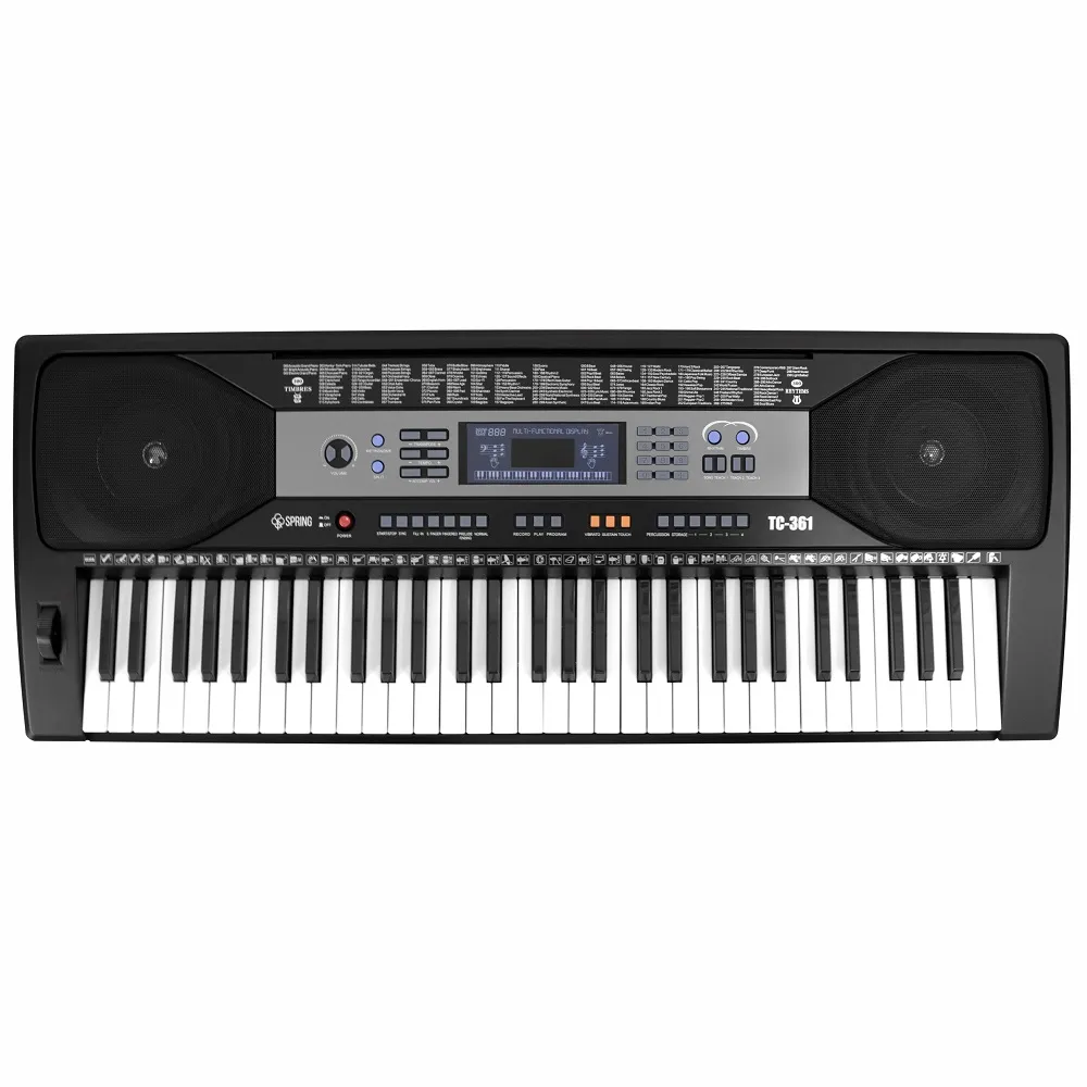 [26029] Teclado Eletronico Spring TC361 61 Teclas