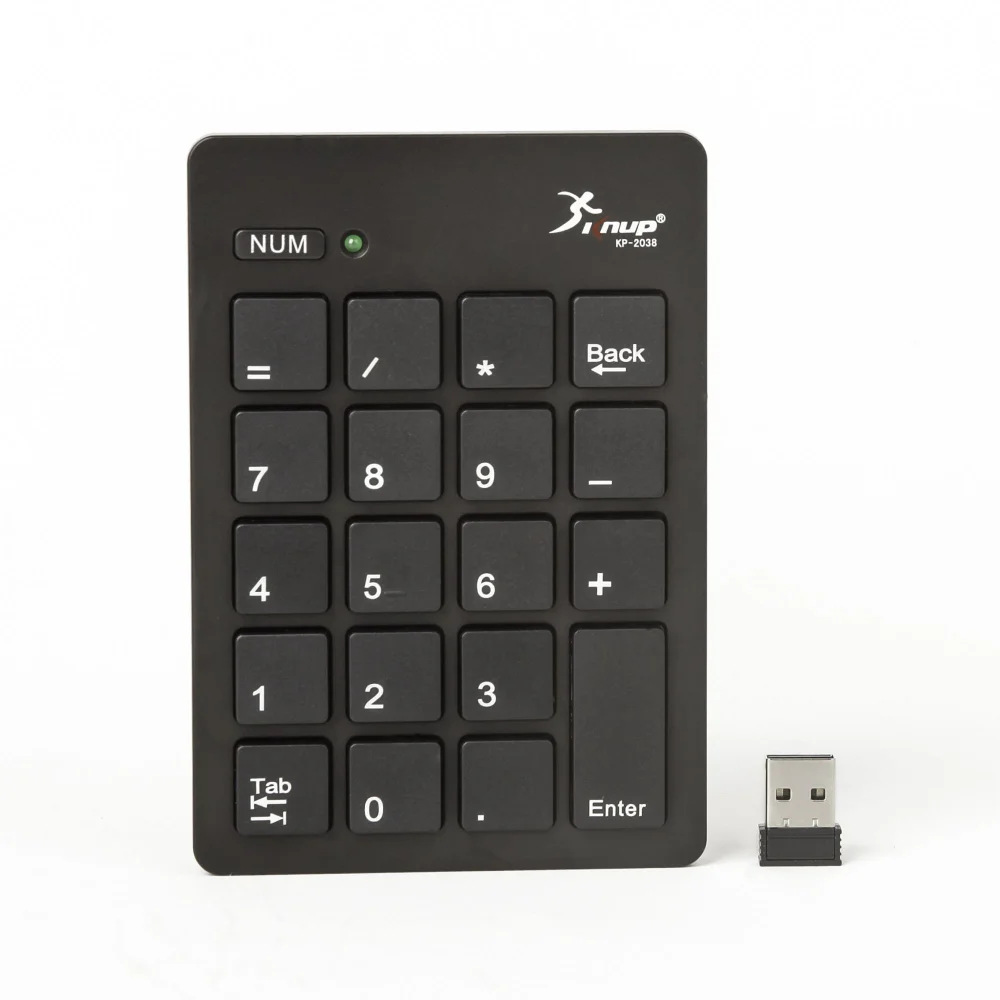 [13913] Teclado Notebook Sem Fio Usb Numerico Wnkp15