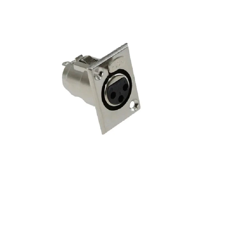 [4077] Tomada Cannon Femea De Painel B2B Com Trava Cod 3806/72