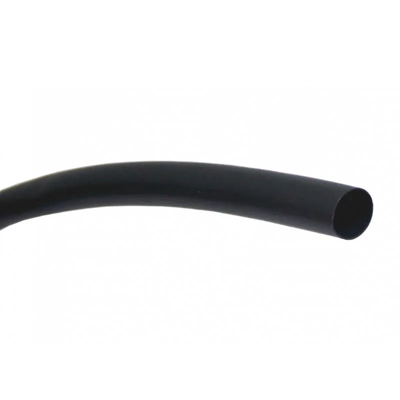 [24491] Tubo Termo Retratil Preto 1mm Espaguete