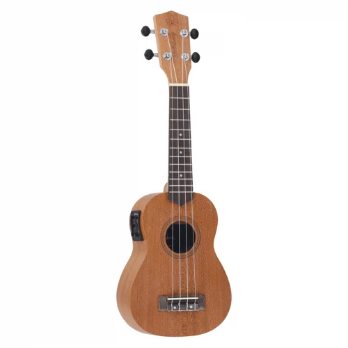 Ukulele Strinberg UK06SE MGS Soprano Eletroacustico Mahogany Satin (MGS) Afinador Com Capa