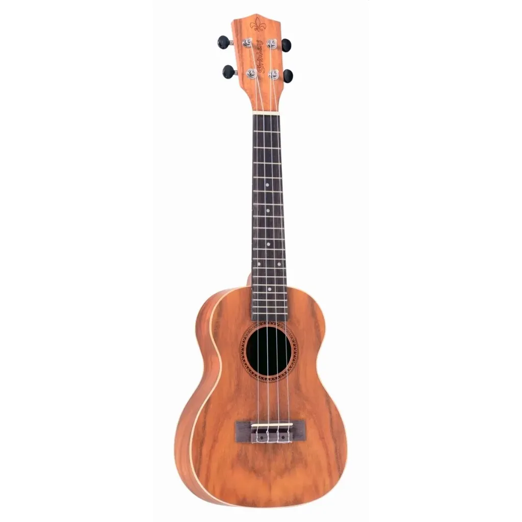 [24820] Ukulele Strinberg UK16S KOA Soprano Acustico KOA Fosco Com Capa
