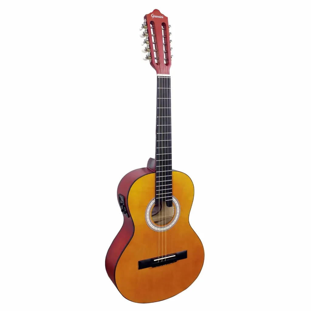 [25347] Viola Giannini VS-14 NS EQ Classica Eletroacustica Natural Satin Serie Start Afinador