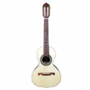 Viola Giannini VS4H NS Temperada Imbuia Cinturada Eletroacustica Natural Satin Serie Raiz Afinador