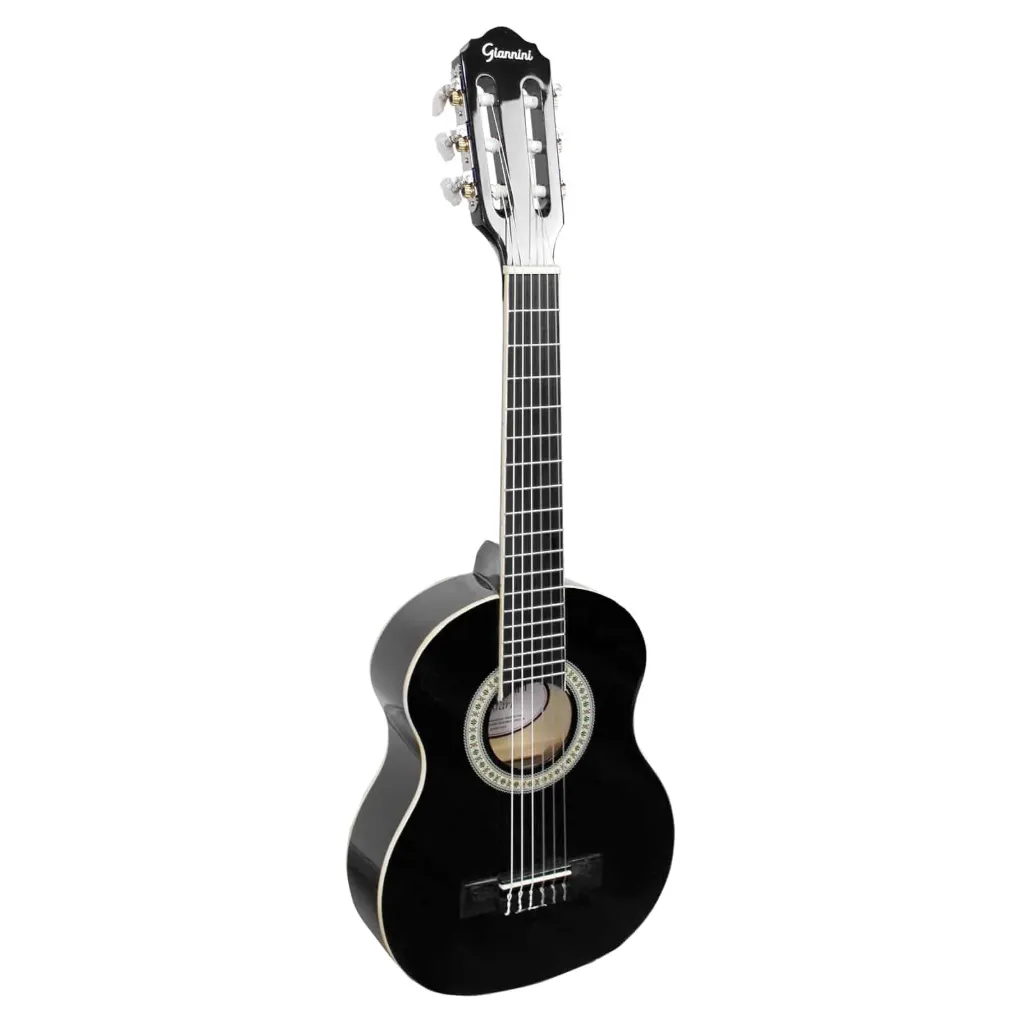 [24885] Violao Giannini NR 1/4 BK Infantil Classico Acustico Nylon Preto Serie Start