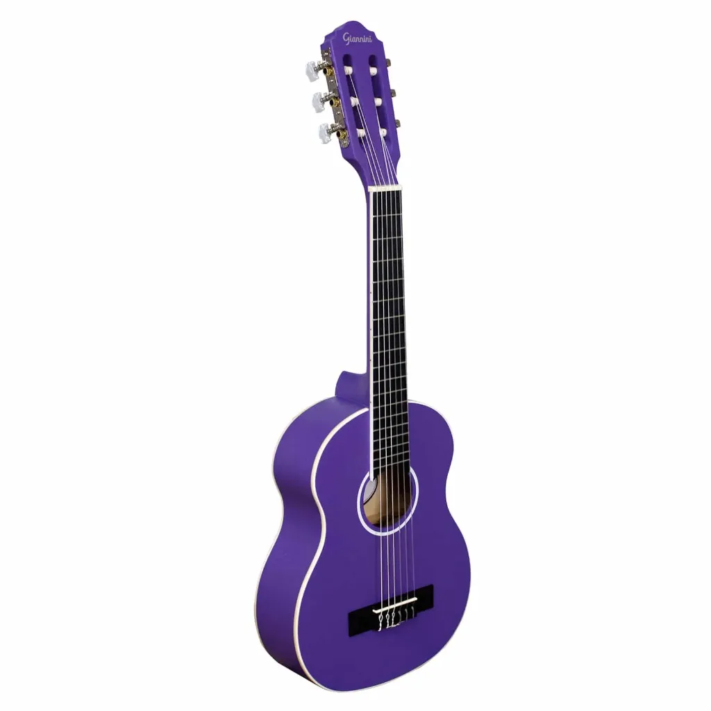 [26199] Violao Giannini NR 1/2 PPS Infantil Classico Acustico Nylon Roxo Serie Start 