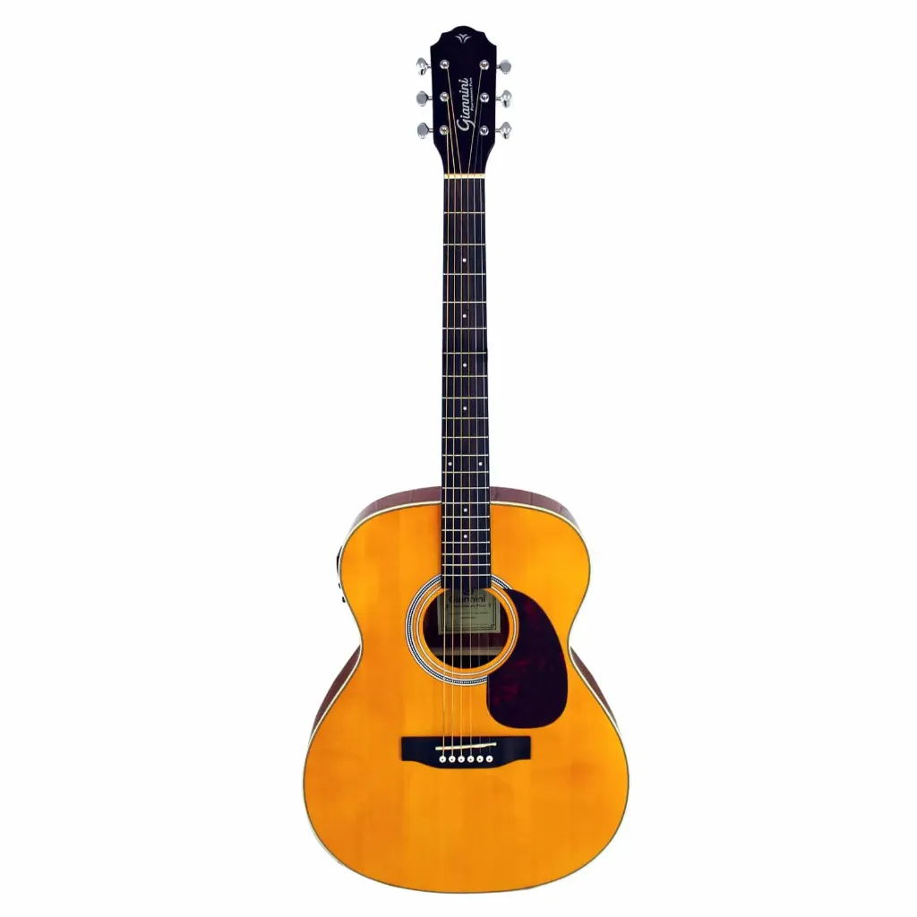 [25364] Violao Giannini Performance GAD Plus NG Concertista Eletroacustico Aço Natural Glossy Afinador