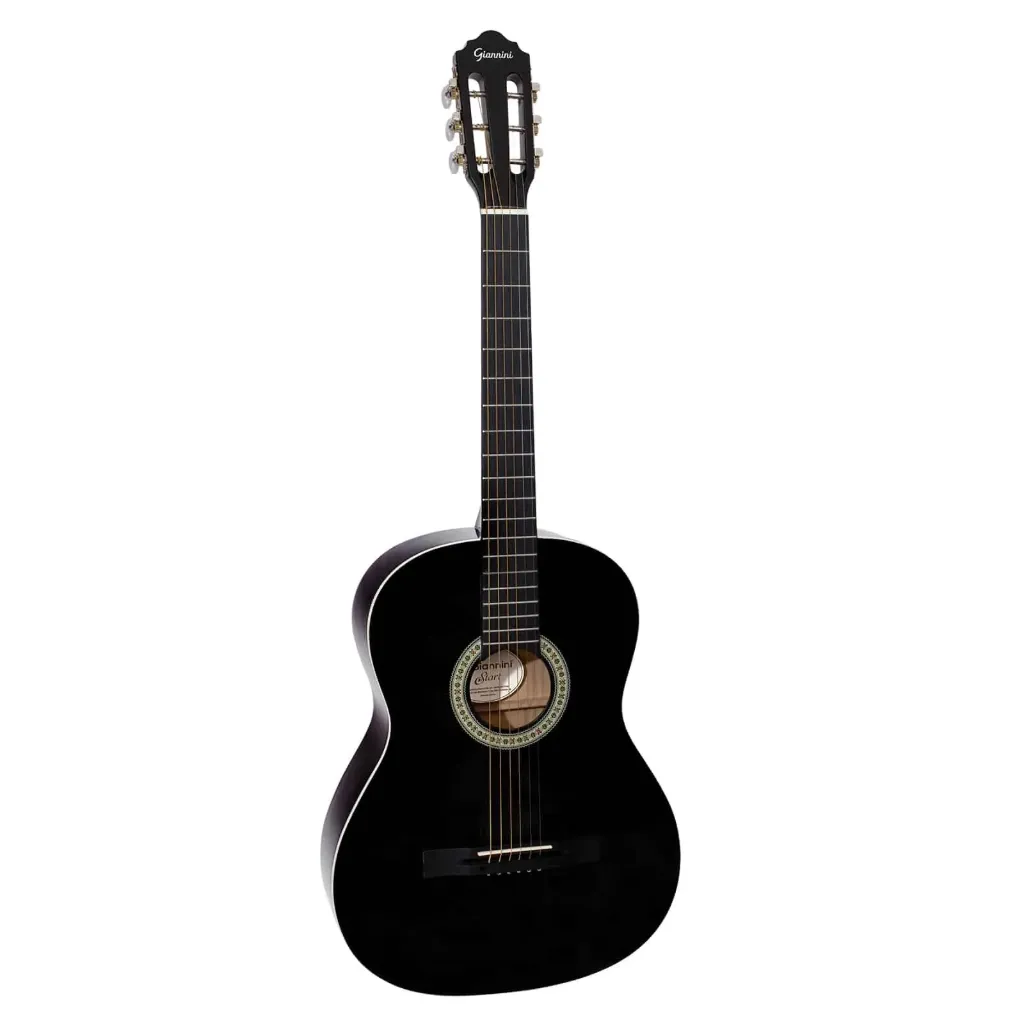 [20913] Violao Giannini S-14 BK Classico Acustico Aço Preto Serie Start 