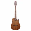 Violao Giannini Stage STN SUC CEQ NS Sucupira Solido Cutaway Eletroacustico Nylon Natural Satin Afinador