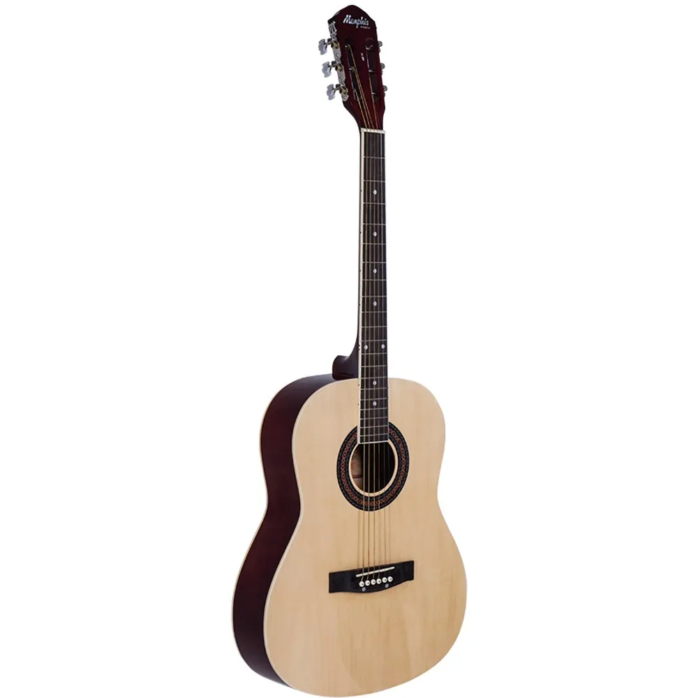 [11791] Violao Memphis Ac-40 NTS Classico Acustico Aço Natural Fosco