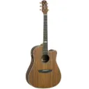 Violao Strinberg SD300C WS Folk Cutaway Eletroacustico Aço Walnut Satin Fosco Afinador Com Bag